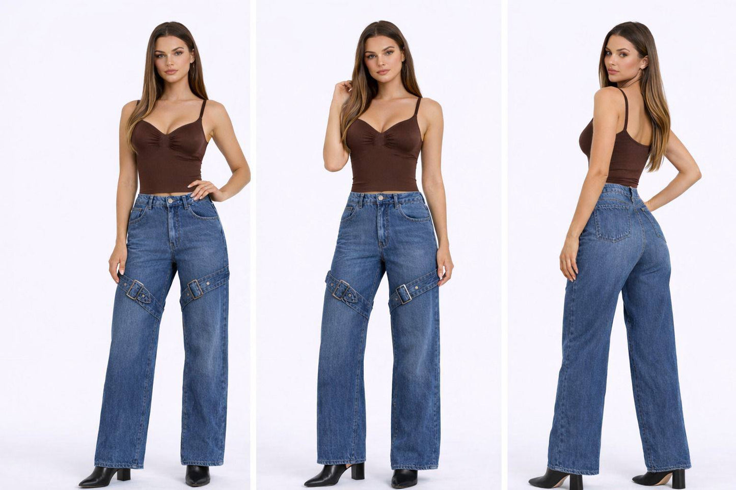 Pants With Buckle