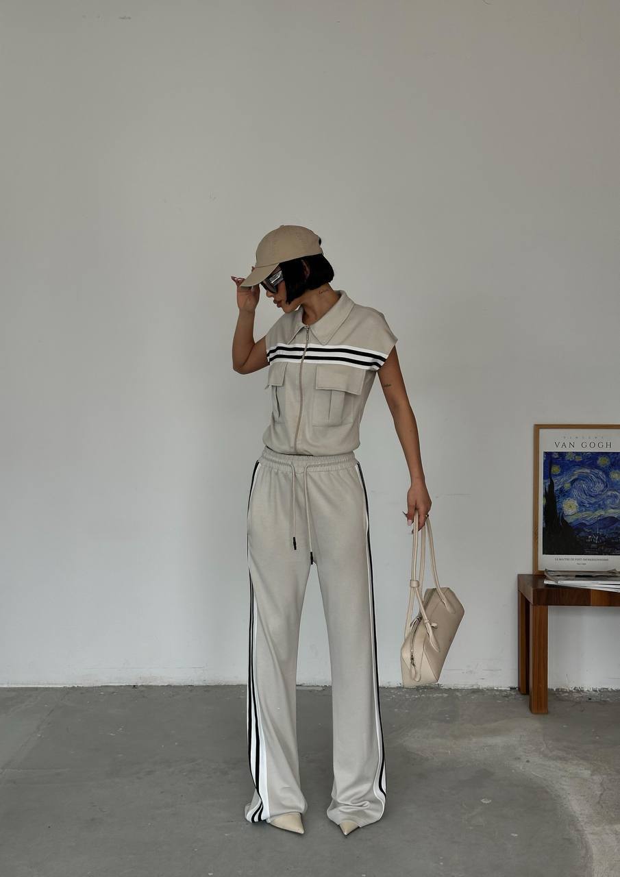 Stylish Striped Set