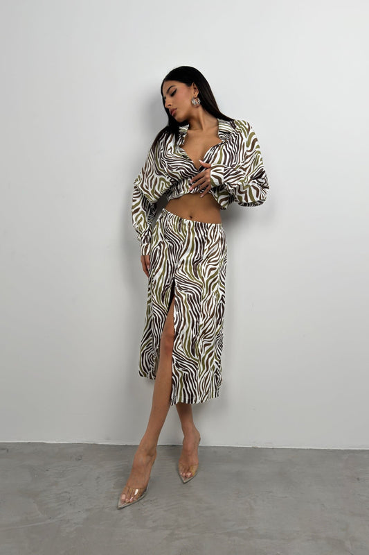 Savanna Satin Zebra Set