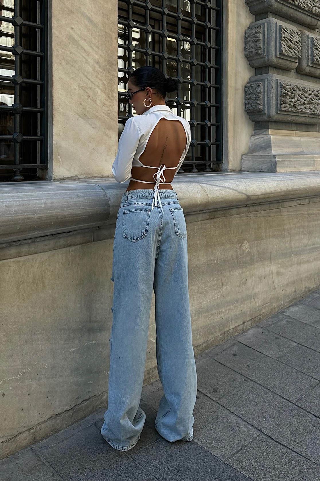 Liseran Wide Leg Jeans