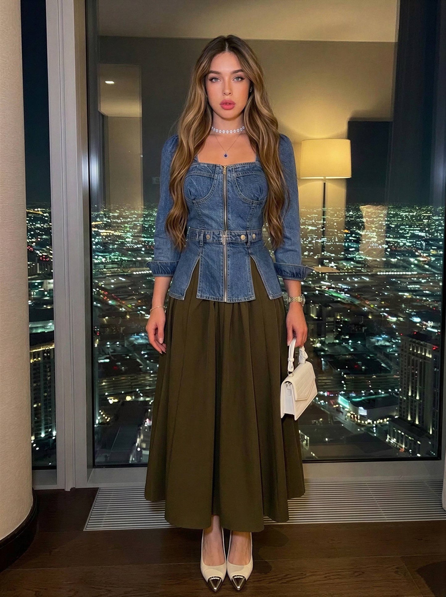 Long Skirt set