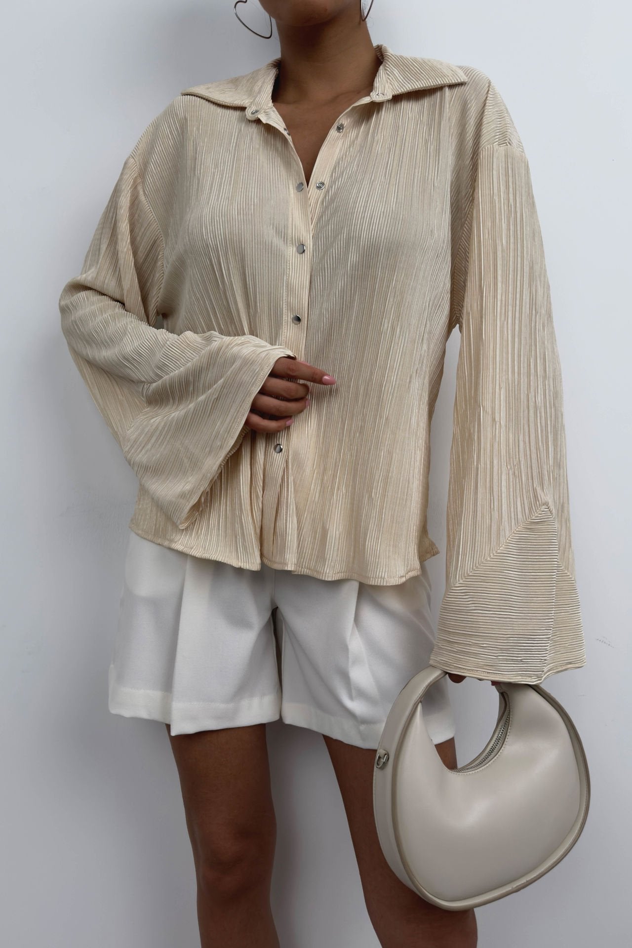 Oversized Textured Shirt