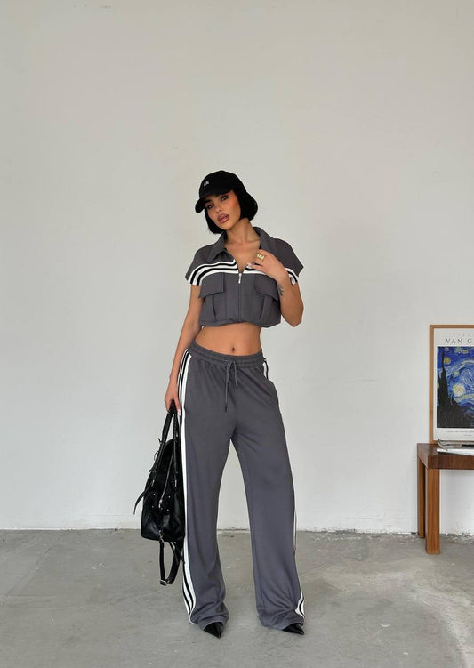 Stylish Striped Set