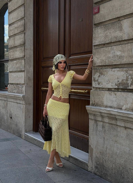 Stylish Summer Skirt set