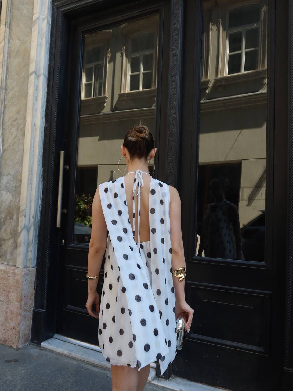 Polka Dot Mini Dress