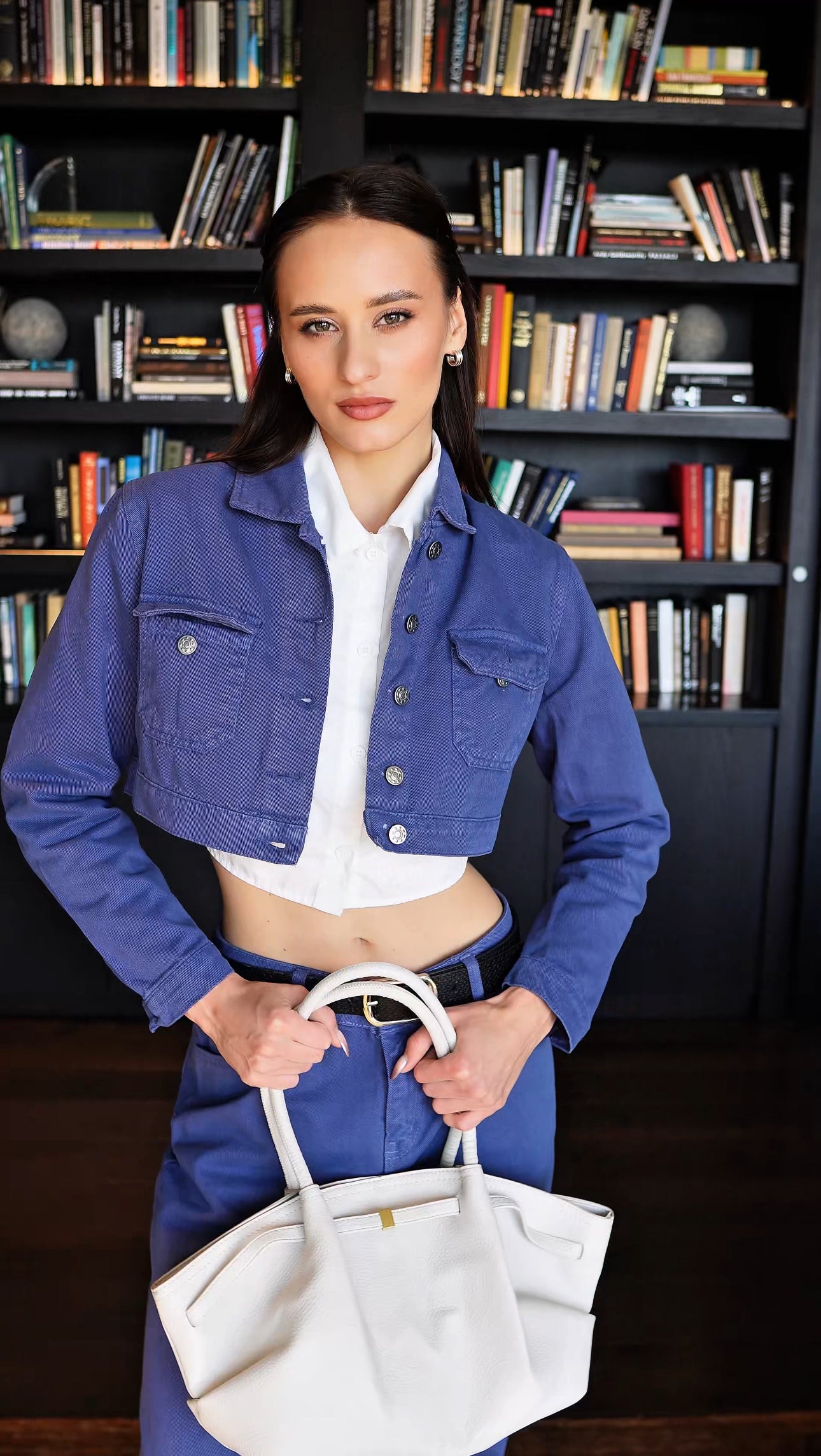 Chandra gabardine crop set