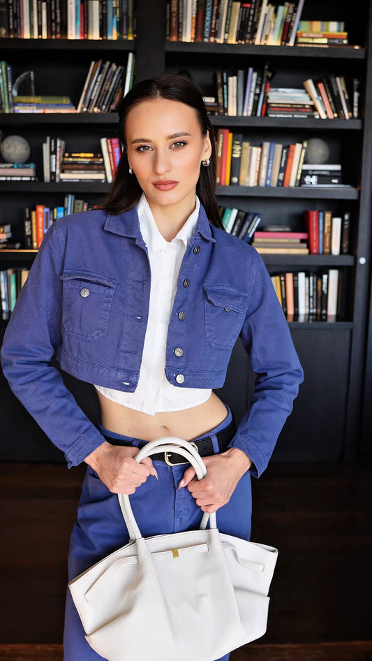 Chandra gabardine crop set