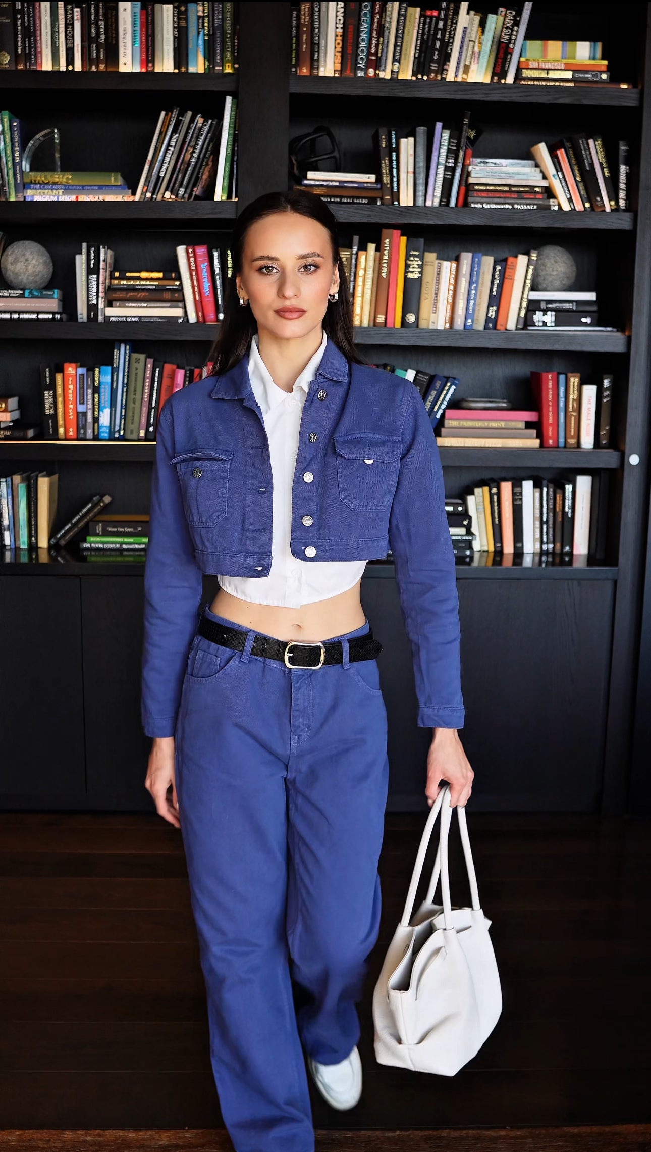 Chandra gabardine crop set