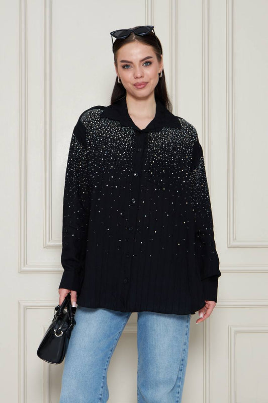 Glitter Oversize Shirt