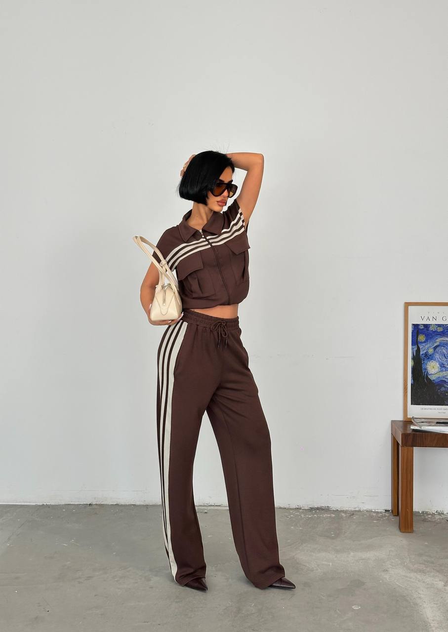 Stylish Striped Set