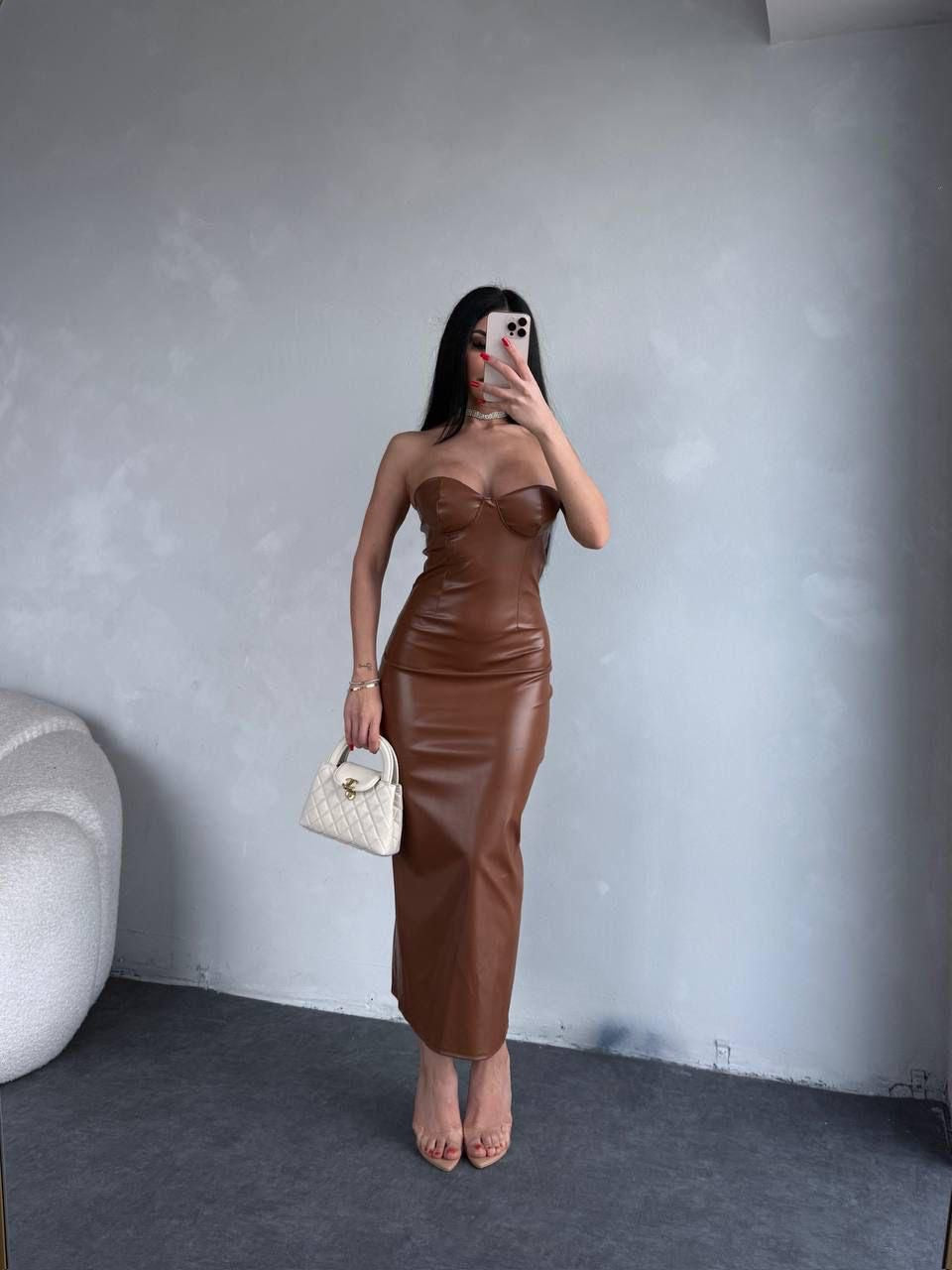 Leather Dress