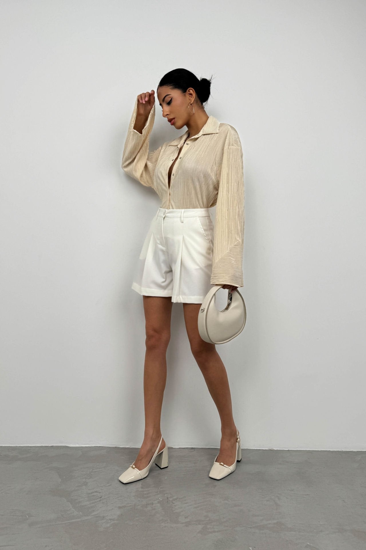 Oversized Textured Shirt