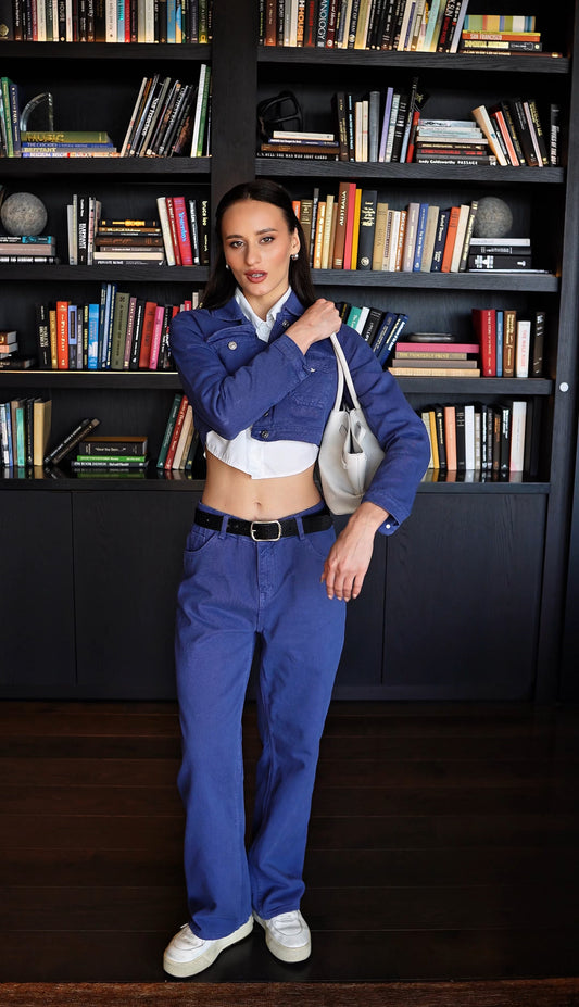 Chandra gabardine crop set